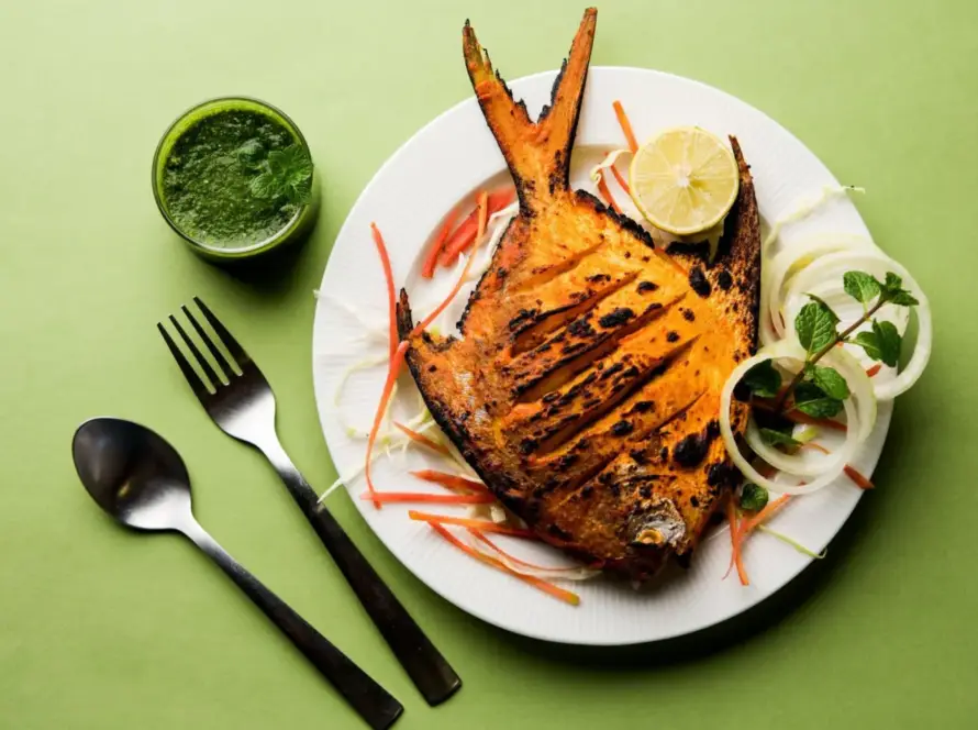 Tandoori fish