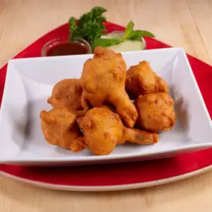 Cauliflower flowers pakora